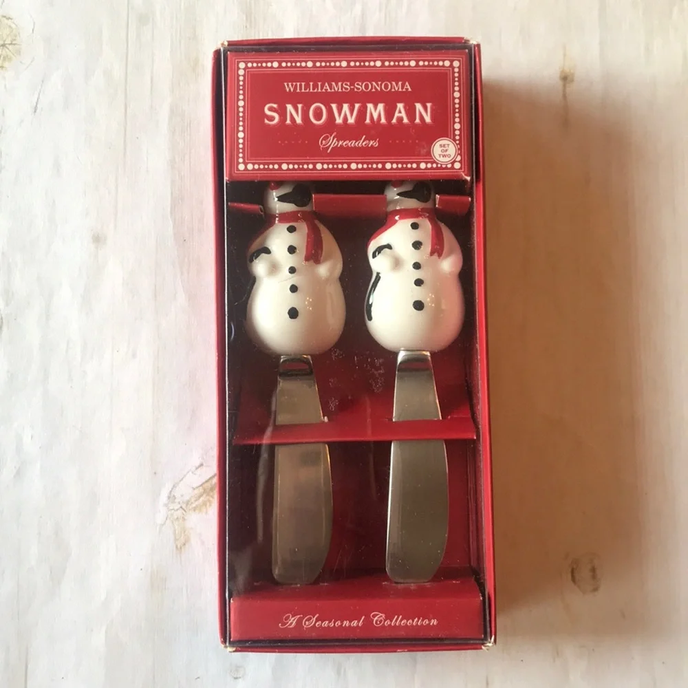 Williams Sonoma Snowman Spreader